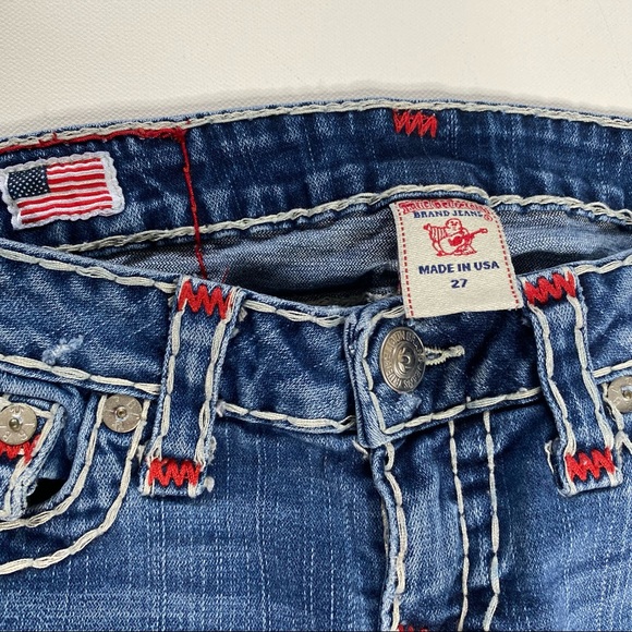 True Religion Billy Super T jeans sz 27 - Picture 7 of 8